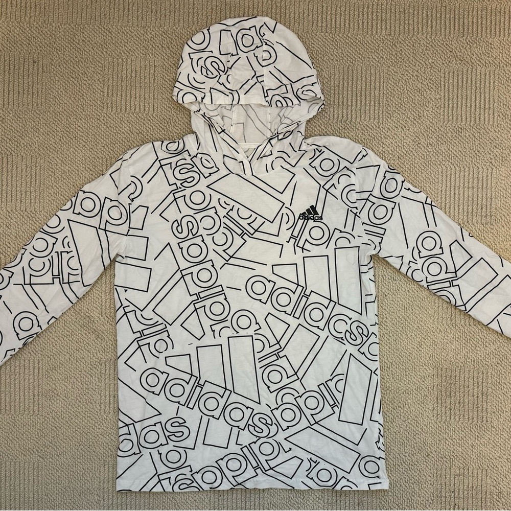 Adidas Kids Sports Logo Graphic Hoodie